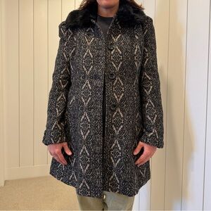 2010 Steve Madden fur coat